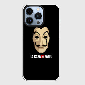 Чехол для iPhone 13 Pro с принтом БУМАЖНЫЙ ДОМ в городе Новоалтайск,  |  | Тематика изображения на принте: bella ciao | berlin | denver | helsinki | la casa de papel | moscow | nairobi | netflix | oslo | professor | rio | spain | tokyo | белла чао | берлин | бумажный дом | денвер | испания | лиссабон | москва | найроби | нетфликс | осло | палермо