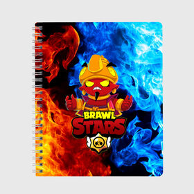Тетрадь с принтом BRAWL STARS EVIL GENE ДЖИН в городе Новоалтайск, 100% бумага | 48 листов, плотность листов — 60 г/м2, плотность картонной обложки — 250 г/м2. Листы скреплены сбоку удобной пружинной спиралью. Уголки страниц и обложки скругленные. Цвет линий — светло-серый
 | bibi | brawl stars | coach mike | crow | evil gene | gale | gene | leon | leon shark | max | mecha crow | mortis | mr.p | nani | phoenix | sally leon | sandy | spike | sprout | tara | virus 8 bit | werewolf | ворон | джин | оборотень