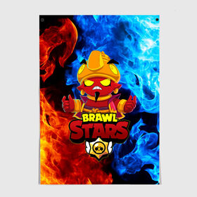 Постер с принтом BRAWL STARS EVIL GENE | ДЖИН в городе Новоалтайск, 100% бумага
 | бумага, плотность 150 мг. Матовая, но за счет высокого коэффициента гладкости имеет небольшой блеск и дает на свету блики, но в отличии от глянцевой бумаги не покрыта лаком | bibi | brawl stars | coach mike | crow | evil gene | gale | gene | leon | leon shark | max | mecha crow | mortis | mr.p | nani | phoenix | sally leon | sandy | spike | sprout | tara | virus 8 bit | werewolf | ворон | джин | оборотень