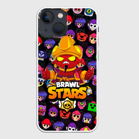 Чехол для iPhone 13 mini с принтом BRAWL STARS EVIL GENE | ДЖИН в городе Новоалтайск,  |  | bibi | brawl stars | coach mike | crow | evil gene | gale | gene | leon | leon shark | max | mecha crow | mortis | mr.p | nani | phoenix | sally leon | sandy | spike | sprout | tara | virus 8 bit | werewolf | ворон | джин | оборотень