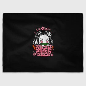 Плед 3D с принтом KIMETSU NO YAIBA NEZUKO | НЕЗУКО в городе Новоалтайск, 100% полиэстер | закругленные углы, все края обработаны. Ткань не мнется и не растягивается | demon slayer | kimetsu no yaiba | nezuko | shinobu | slayer | tanjiro | zenitsu | гию томиока | зенитцу | иноске хашибира | клинок рассекающий демонов | незуко | танджиро | шинобу кочо