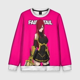 Детский свитшот 3D с принтом FAIRY TAIL | ХВОСТ ФЕИ в городе Новоалтайск, 100% полиэстер | свободная посадка, прямой крой, мягкая тканевая резинка на рукавах и понизу свитшота | fairy tail | аниме | анимэ | манга | мультфильм | персонаж | сказка | фаир таил | фаиру таил | фейри тейл | фильм | хвост феи