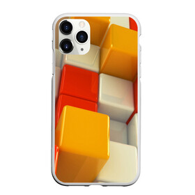 Чехол для iPhone 11 Pro Max матовый с принтом КУБЫ 3D в городе Новоалтайск, Силикон |  | abstract | abstraction | geometry | line | pattern | psy | абстрактный | абстракция | геометрия | краски | кубики | линии | неоновые | неоновый | психоделика | текстура