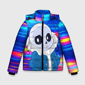 Зимняя куртка для мальчиков 3D с принтом Sans undertale Санс в городе Новоалтайск, ткань верха — 100% полиэстер; подклад — 100% полиэстер, утеплитель — 100% полиэстер | длина ниже бедра, удлиненная спинка, воротник стойка и отстегивающийся капюшон. Есть боковые карманы с листочкой на кнопках, утяжки по низу изделия и внутренний карман на молнии. 

Предусмотрены светоотражающий принт на спинке, радужный светоотражающий элемент на пуллере молнии и на резинке для утяжки | asriel dreemurr | blaster | chara | frisk | gaster | sans | skull | undertale | азриэль дримурр | андертале | андертейл | андрайн | гастер | игра | меттатон | подземная история | подземная сказка | санс | скелет | ундертале | фриск