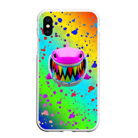 Чехол для iPhone XS Max матовый с принтом 6IX9INE (69) TEKASHI в городе Новоалтайск, Силикон | Область печати: задняя сторона чехла, без боковых панелей | daniel hernandez | dummy boy | foreign music | foreign rap | gooba | gummo | hernandez | paints | rainbow | rap | tekashi | брызги | даниэль эрнандес | зарубежная музыка | зарубежный реп | краски | радуга | реп | репер | та