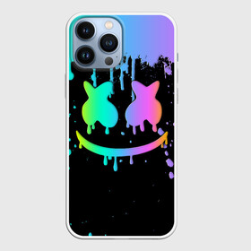 Чехол для iPhone 13 Pro Max с принтом MARSHMELLO в городе Новоалтайск,  |  | Тематика изображения на принте: dj | marshmello | marshmellow | usa | америка | клуб | клубная музыка | мармело | маршмелло | маршмеллоу | музыка | музыкант