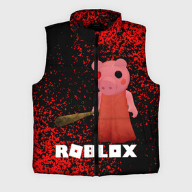 Мужской жилет утепленный 3D с принтом Roblox piggy Свинка Пигги. в городе Новоалтайск,  |  | game | gamer | logo | minecraft | piggi | roblox | simulator | игра | конструктор | лого | пигги | свинья | симулятор | строительство | фигура