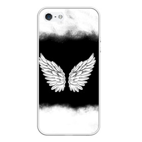 Чехол для iPhone 5/5S матовый с принтом Im an angel в городе Новоалтайск, Силикон | Область печати: задняя сторона чехла, без боковых панелей | Тематика изображения на принте: angel | birds | fly | wings | ангел | бабочка | богиня | воздушный | демон | дым | космос | крылья | лебедь | летать | летучий | милые | мифические | небесный | небо | облако | пегас | перья | прикольные | птица | рай