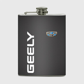 Фляга с принтом GEELY. в городе Новоалтайск, металлический корпус | емкость 0,22 л, размер 125 х 94 мм. Виниловая наклейка запечатывается полностью | abstract | auto | brand | car | geely | geometry | sport | texture | абстракция | авто | автомобильные | бренд | геометрия | джили | классика | машины | модные | спорт | стиль | текстура