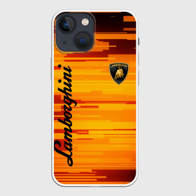 Чехол для iPhone 13 mini с принтом LAMBORGHINI. в городе Новоалтайск,  |  | abstract | auto | brand | car | geometry | lamborghini | sport | texture | абстракция | авто | автомобильные | бренд | геометрия | классика | ламба | ламборджини | машины | модные | спорт | стиль | текстура