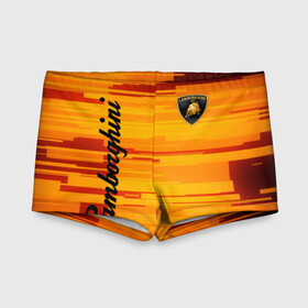 Детские купальные плавки 3D с принтом LAMBORGHINI. в городе Новоалтайск, Полиэстер 85%, Спандекс 15% | Слитный крой, подклад по переду изделия, узкие бретели | Тематика изображения на принте: abstract | auto | brand | car | geometry | lamborghini | sport | texture | абстракция | авто | автомобильные | бренд | геометрия | классика | ламба | ламборджини | машины | модные | спорт | стиль | текстура