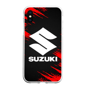 Чехол для iPhone XS Max матовый с принтом SUZUKI в городе Новоалтайск, Силикон | Область печати: задняя сторона чехла, без боковых панелей | abstract | auto | brand | car | geometry | sport | suzuki | texture | абстракция | авто | автомобильные | бренд | геометрия | классика | машины | модные | спорт | стиль | сузуки | текстура