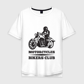 Мужская футболка хлопок Oversize с принтом Biker (Z) в городе Новоалтайск, 100% хлопок | свободный крой, круглый ворот, “спинка” длиннее передней части | Тематика изображения на принте: 2020 | auto | bike | enduro | ktm | moto | motorcycle | rider | sport | авто | автомобиль | автомобильные | байк | бренд | ктм | марка | машины | мото | мотоциклы | спорт