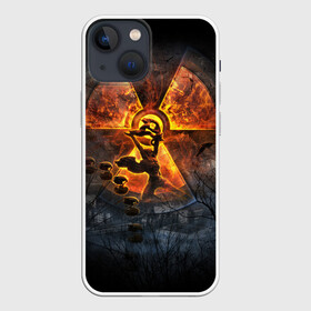 Чехол для iPhone 13 mini с принтом S.T.A.L.K.E.R. 2 в городе Новоалтайск,  |  | chernobyl | pripyat | s.t.a.l.k.e.r. 2 | shadow of chernobyl | stalker | stalker 2 | воля | меченый | припять | свобода | свобода воля | сталкер | сталкер 2 | тени чернобыля | чернобыль