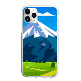 Чехол для iPhone 11 Pro Max матовый с принтом Горы пейзаж природа вектор в городе Новоалтайск, Силикон |  | Тематика изображения на принте: арт | вектор | геометрия | горы | закат | лето | линии | минимализм | пейзаж | повседневность | примитив | простой | силуэт | символы | фигуры