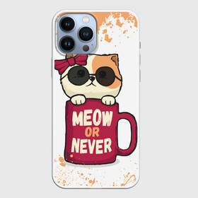 Чехол для iPhone 13 Pro Max с принтом МИЛЫЙ КОТЕНОК | CUTE KITTEN (Z) в городе Новоалтайск,  |  | Тематика изображения на принте: cat | cats | кот | котик | котики | кошка | красивая кошка | рыжий | рыжий кот