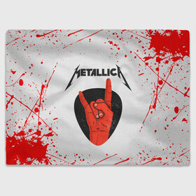 Плед 3D с принтом METALLICA (Z) в городе Новоалтайск, 100% полиэстер | закругленные углы, все края обработаны. Ткань не мнется и не растягивается | kurt kobein | metallica | rock | курт кобейн | металика | металлика | рок | супер звезда
