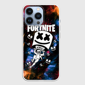 Чехол для iPhone 13 Pro с принтом FORTNITE x MARSHMELLO в городе Новоалтайск,  |  | Тематика изображения на принте: deadmau5 | fortnite | fortnite 2 | fortnite x маршмелло | ikonik | marshmello | ninja | ninja streamer | raven | travis scott | ворон | иконик | ниндзя | пили | рейвен | трэвис скотт | фортнайт