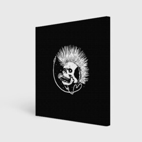 Холст квадратный с принтом Панк (Z) в городе Новоалтайск, 100% ПВХ |  | shaman | skull | вождь | гот | дух | кладбище | мертвец | мертвый | микрофон | музыка | панк | перья | принт | рок | скелет | хой | череп | шаман | эмо | эракез