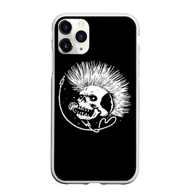 Чехол для iPhone 11 Pro Max матовый с принтом Панк (Z) в городе Новоалтайск, Силикон |  | Тематика изображения на принте: shaman | skull | вождь | гот | дух | кладбище | мертвец | мертвый | микрофон | музыка | панк | перья | принт | рок | скелет | хой | череп | шаман | эмо | эракез