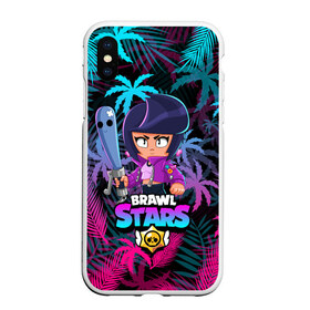 Чехол для iPhone XS Max матовый с принтом BRAWL STARS BIBI БИБИ в городе Новоалтайск, Силикон | Область печати: задняя сторона чехла, без боковых панелей | bibi | brawl stars | coach mike | crow | evil gene | gale | gene | leon | leon shark | max | mecha crow | mortis | mr.p | nani | phoenix | sally leon | sandy | spike | sprout | surge | tara | virus 8 bit | werewolf | волна | ворон | джин | л