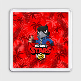 Магнит 55*55 с принтом BRAWL STARS CROW | ВОРОН в городе Новоалтайск, Пластик | Размер: 65*65 мм; Размер печати: 55*55 мм | Тематика изображения на принте: bibi | brawl stars | coach mike | crow | evil gene | gale | gene | leon | leon shark | max | mecha crow | mortis | mr.p | nani | phoenix | sally leon | sandy | spike | sprout | surge | tara | virus 8 bit | werewolf | волна | ворон | джин | л