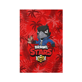 Обложка для паспорта матовая кожа с принтом BRAWL STARS CROW | ВОРОН в городе Новоалтайск, натуральная матовая кожа | размер 19,3 х 13,7 см; прозрачные пластиковые крепления | bibi | brawl stars | coach mike | crow | evil gene | gale | gene | leon | leon shark | max | mecha crow | mortis | mr.p | nani | phoenix | sally leon | sandy | spike | sprout | surge | tara | virus 8 bit | werewolf | волна | ворон | джин | л