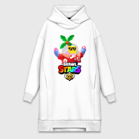 Платье-худи хлопок с принтом BRAWL STARS SPROUT TROPICAL в городе Новоалтайск,  |  | brawl stars | crow | gale | leon | leon shark | max | mr.p | palmen | rainbow | sally leon | shark | sprout | tara | tropical sprout | virus 8 bit | werewolf leon | акула | берли | бравл старс | ворон | макс | оборотень | пальмы | радуга |