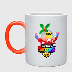Кружка хамелеон с принтом BRAWL STARS SPROUT TROPICAL в городе Новоалтайск, керамика | меняет цвет при нагревании, емкость 330 мл | Тематика изображения на принте: brawl stars | crow | gale | leon | leon shark | max | mr.p | palmen | rainbow | sally leon | shark | sprout | tara | tropical sprout | virus 8 bit | werewolf leon | акула | берли | бравл старс | ворон | макс | оборотень | пальмы | радуга |