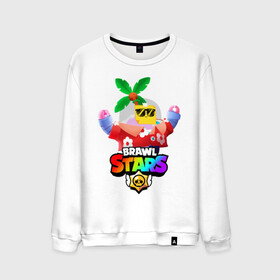 Мужской свитшот хлопок с принтом BRAWL STARS SPROUT TROPICAL в городе Новоалтайск, 100% хлопок |  | brawl stars | crow | gale | leon | leon shark | max | mr.p | palmen | rainbow | sally leon | shark | sprout | tara | tropical sprout | virus 8 bit | werewolf leon | акула | берли | бравл старс | ворон | макс | оборотень | пальмы | радуга |