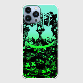 Чехол для iPhone 13 Pro Max с принтом MARSHMELLO в городе Новоалтайск,  |  | Тематика изображения на принте: dj | marshmello | marshmellow | usa | америка | клуб | клубная музыка | мармело | маршмелло | маршмеллоу | музыка | музыкант
