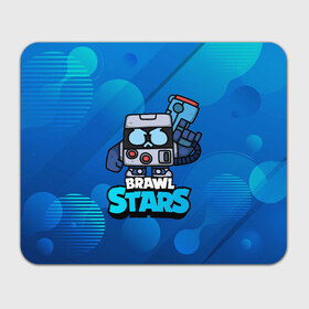 Коврик для мышки прямоугольный с принтом virus 8 bit brawl stars Blue в городе Новоалтайск, натуральный каучук | размер 230 х 185 мм; запечатка лицевой стороны | 8 | 8 bit | 8 бит | 8бит | brawl | brawl stars | brawlstars | brawl_stars | jessie | бравл | бравлстарс