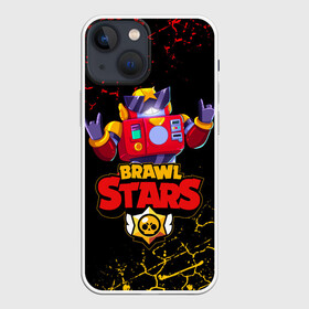 Чехол для iPhone 13 mini с принтом БРАВЛ СТАРС SURGE | ВОЛНА в городе Новоалтайск,  |  | brawl stars | crow | gale | leon | leon shark | max | mr.p | palmen | rainbow | sally leon | shark | sprout | tara | tropical sprout | virus 8 bit | werewolf leon | акула | берли | бравл старс | ворон | макс | оборотень | пальмы | радуга |