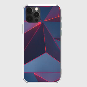 Чехол для iPhone 12 Pro Max с принтом Неоновый треугольник в городе Новоалтайск, Силикон |  | Тематика изображения на принте: неоновые принты | одежда | разное. | треугольник