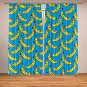 Фотошторы с принтом Go Bananas в городе Новоалтайск, Блэкаут (светозащита 90%) / Габардин (светозащита 40% | 2 полотна шириной по 145 см; Высота 200-300 см; Крепление: шторная лента (на крючки); | food | fruits | банан | бананчики | бананы | вкусняшки | десерт | джунгли | еда | летний | лето | море | обезьяна | овощи | океан | острова | отдых | отпуск | пальмы | плоды | пляж | природа | рай | сладкие