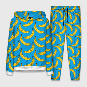 Женский костюм 3D (с толстовкой) с принтом Go Bananas в городе Новоалтайск,  |  | food | fruits | банан | бананчики | бананы | вкусняшки | десерт | джунгли | еда | летний | лето | море | обезьяна | овощи | океан | острова | отдых | отпуск | пальмы | плоды | пляж | природа | рай | сладкие