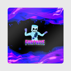 Магнит виниловый Квадрат с принтом Fortnite Marshmallow в городе Новоалтайск, полимерный материал с магнитным слоем | размер 9*9 см, закругленные углы | Тематика изображения на принте: epic | fortnite | marshmallow | marshmello | битва | герои | градиент | детские | джокер | диджей | игра | игроман | карась | компьютерные | лого | логотипигры | маршмеллоу | маска | музыка | огонь | онлайн | персонажи