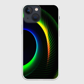 Чехол для iPhone 13 mini с принтом ABSTRACT GEOMETRY в городе Новоалтайск,  |  | abstract | abstraction | geometry | psy | абстрактный | абстракция | геометрия | краски | неоновые | неоновый | психоделика | текстуры