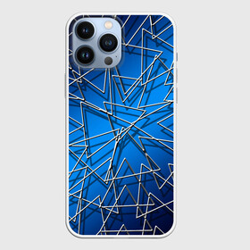 Чехол для iPhone 13 Pro Max с принтом Треугольники в городе Новоалтайск,  |  | Тематика изображения на принте: big picture | аннотация | геометрия | картинки | квадраты | многоугольник | прикольные | структура | текстура | тренды | треугольник