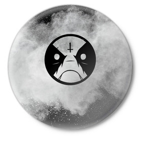 Значок с принтом The Belzebubs (Z) в городе Новоалтайск,  металл | круглая форма, металлическая застежка в виде булавки | belzebubs | black metal | bubs | century media records | rnb | the beelzebubs | the bubs | tufts university | а капелла | музыка | поп | рок