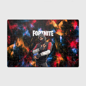 Пазл магнитный 126 элементов с принтом FORTNITE x IKONIK в городе Новоалтайск, полимерный материал с магнитным слоем | 126 деталей, размер изделия —  180*270 мм | Тематика изображения на принте: deadmau5 | fortnite | fortnite 2 | fortnite x маршмелло | ikonik | marshmello | ninja | ninja streamer | raven | travis scott | ворон | иконик | ниндзя | пили | рейвен | трэвис скотт | фортнайт