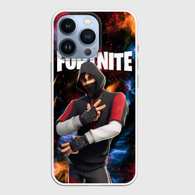 Чехол для iPhone 13 Pro с принтом FORTNITE x IKONIK в городе Новоалтайск,  |  | Тематика изображения на принте: deadmau5 | fortnite | fortnite 2 | fortnite x маршмелло | ikonik | marshmello | ninja | ninja streamer | raven | travis scott | ворон | иконик | ниндзя | пили | рейвен | трэвис скотт | фортнайт