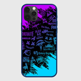 Чехол для iPhone 12 Pro с принтом FORTNITE | ФОРНТАЙТ  в городе Новоалтайск, силикон | область печати: задняя сторона чехла, без боковых панелей | Тематика изображения на принте: deadmau5 | fortnite | fortnite 2 | fortnite x маршмелло | ikonik | marshmello | ninja | ninja streamer | raven | travis scott | ворон | иконик | ниндзя | пили | рейвен | трэвис скотт | фортнайт