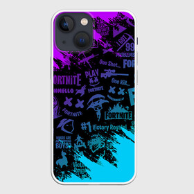 Чехол для iPhone 13 mini с принтом FORTNITE | ФОРНТАЙТ в городе Новоалтайск,  |  | Тематика изображения на принте: deadmau5 | fortnite | fortnite 2 | fortnite x маршмелло | ikonik | marshmello | ninja | ninja streamer | raven | travis scott | ворон | иконик | ниндзя | пили | рейвен | трэвис скотт | фортнайт