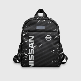 Детский рюкзак 3D с принтом NISSAN. в городе Новоалтайск, 100% полиэстер | лямки с регулируемой длиной, сверху петелька, чтобы рюкзак можно было повесить на вешалку. Основное отделение закрывается на молнию, как и внешний карман. Внутри дополнительный карман. По бокам два дополнительных кармашка | Тематика изображения на принте: abstract | auto | brand | car | geometry | nissan | nиссан | sport | texture | абстракция | авто | автомобильные | бренд | геометрия | классика | машины | модные | спорт | стиль | текстура