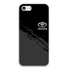 Чехол для iPhone 5/5S матовый с принтом TOYOTA в городе Новоалтайск, Силикон | Область печати: задняя сторона чехла, без боковых панелей | Тематика изображения на принте: 2020 | auto | sport | toyota | авто | автомобиль | автомобильные | бренд | марка | машины | спорт | тойота
