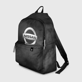 Рюкзак 3D с принтом NISSAN. в городе Новоалтайск, 100% полиэстер | лямки с регулируемой длиной, сверху петелька, чтобы рюкзак можно было повесить на вешалку. Основное отделение закрывается на молнию, как и внешний карман. Внутри два дополнительных кармана, один из которых закрывается на молнию. По бокам два дополнительных кармашка | 2020 | auto | nissan | sport | авто | автомобиль | автомобильные | бренд | марка | машины | ниссан | спорт