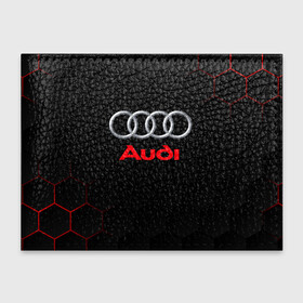Обложка для студенческого билета с принтом AUDI | АУДИ в городе Новоалтайск, натуральная кожа | Размер: 11*8 см; Печать на всей внешней стороне | audi | auto | rs | sport | авто | автомобиль | автомобильные | ауди | бренд | марка | машины | спорт