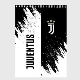 Скетчбук с принтом JUVENTUS в городе Новоалтайск, 100% бумага
 | 48 листов, плотность листов — 100 г/м2, плотность картонной обложки — 250 г/м2. Листы скреплены сверху удобной пружинной спиралью | cr7 | juve | juventus | ronaldo | роналдо | ювентус