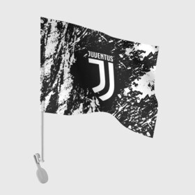 Флаг для автомобиля с принтом JUVENTUS / ЮВЕНТУС в городе Новоалтайск, 100% полиэстер | Размер: 30*21 см | cr7 | fc juventus | football | juve | juventus | ronaldo | sport | роналдо | спорт | футбол | ювентус